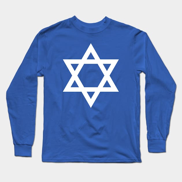 David Star Long Sleeve T-Shirt by Indie Pop